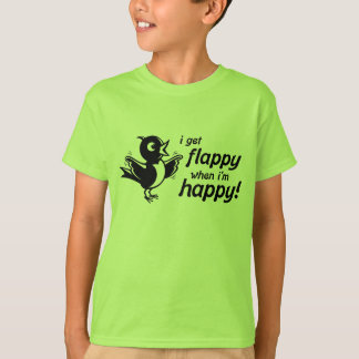 Camiseta T-shirt feliz de Flappy