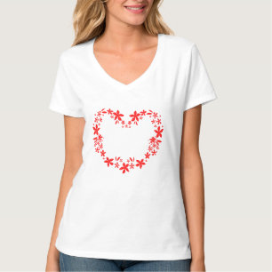 Camiseta T-Shirt feliz dia de os namorados Branco