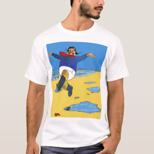 Camiseta T-shirt feliz do pescador