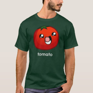 Camiseta T-shirt feliz do tomate