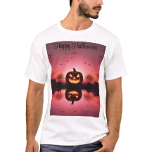 T-Shirt Feliz Halloween Personalizado