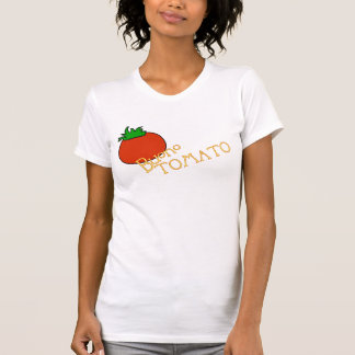 Camiseta T-shirt fêmea 2 do tomate de APH Buono