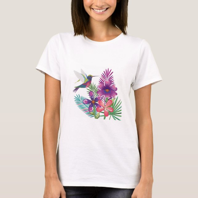 Camiseta T-shirt feminina (Frente)