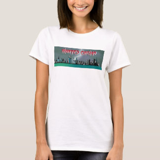 Camiseta T-shirt feminina assombrada em Chicago