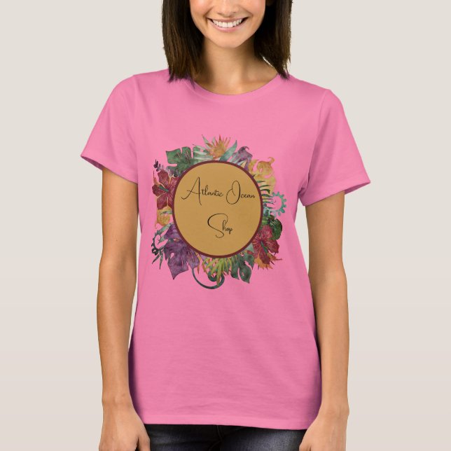 Camiseta T-shirt feminina atrativa e mais produtos para ver (Frente)