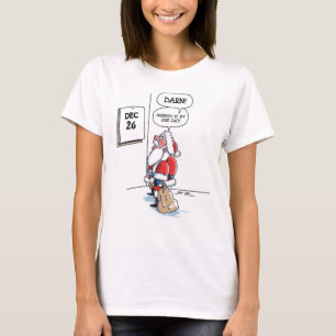 Camiseta T-shirt feminina de 26 de dezembro