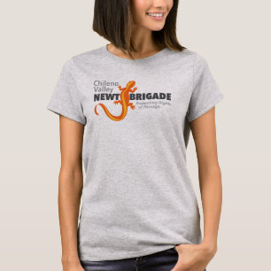 Camiseta T-shirt feminina do Chileno Valley Newt Brigade