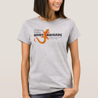 Camiseta T-shirt feminina do Chileno Valley Newt Brigade