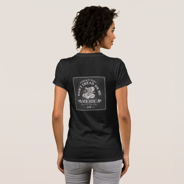 Camiseta T-Shirt feminino (Parte Traseira Completa)