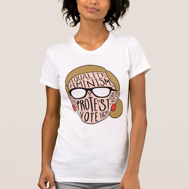 Camiseta T-Shirt FEMINISTA (Frente)