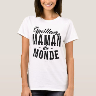 Camiseta T-shirt Festa das Mães - Melhor Mamã do Mundo