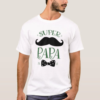 Camiseta T-shirt Festa dos Pais - Super Papá