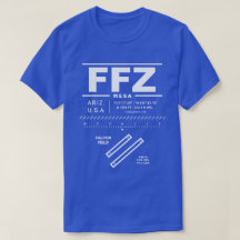 T-Shirt FFZ do Aeroporto de Campo Falcon