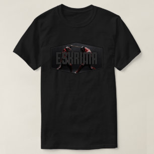 Camiseta T-shirt filipino do prêmio de Eskrimador das arte