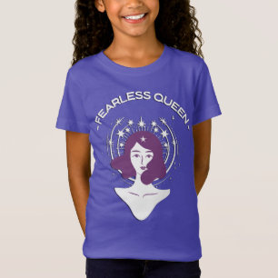 Camiseta T-Shirt Fine Jersey, de raparigas sem coração
