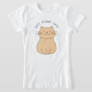 Camiseta T-Shirt Fine Jersey para crianças - Com um gato bo