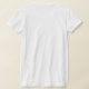 Camiseta T-shirt fino branco da Capa do Short do jérsei da (Laydown Back)