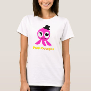 Camiseta T-shirt fino das meninas do polvo