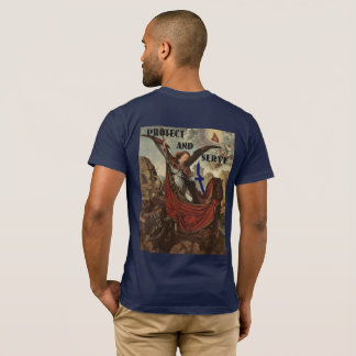 Camiseta T-shirt fino de St Michael Blue Line