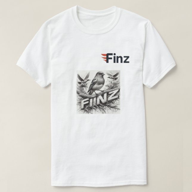 Camiseta t-shirt Finz (Frente do Design)