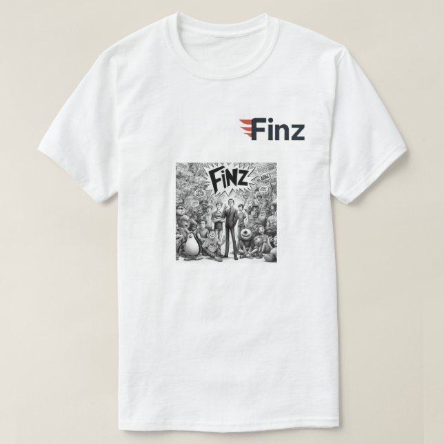 Camiseta t-shirt Finz (Frente do Design)
