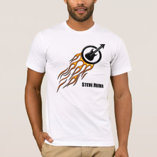 Camiseta T-shirt flamejante de Steve Reeder