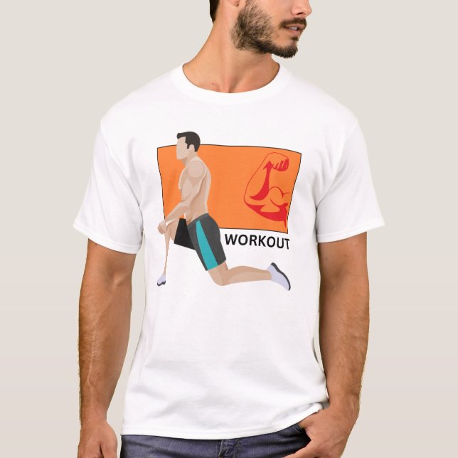 Camiseta T-Shirt Flex Muscular Esfomeada (Frente)