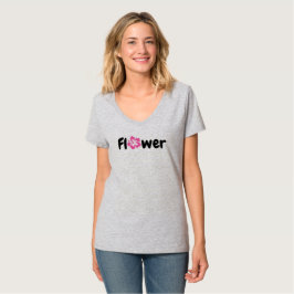 Camiseta T-Shirt Flor