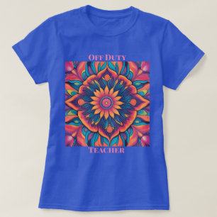 Camiseta T-Shirt Flor Do Professor De Saída De Saída
