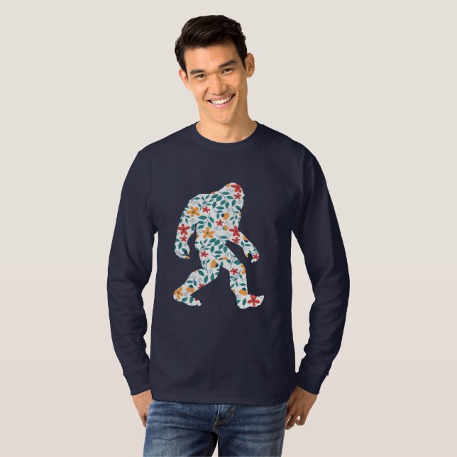Camiseta T-Shirt FLORAL BIGFOOT (Frente Completa)