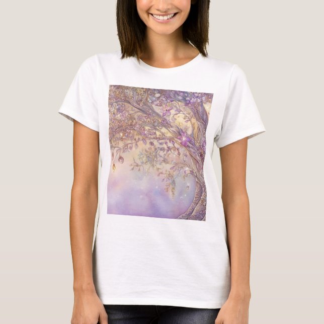 Camiseta T-Shirt Florestal Luminoso (Frente)
