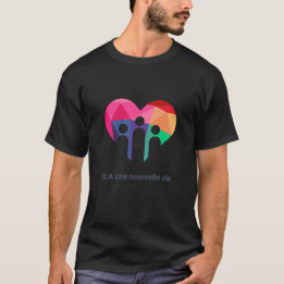 Camiseta T-shirt foncé