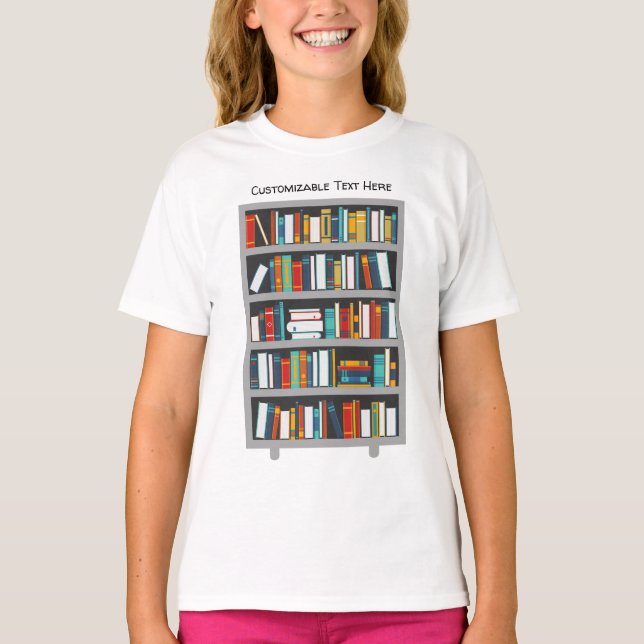Camiseta T-Shirt for Readers - Bookworm (Frente)