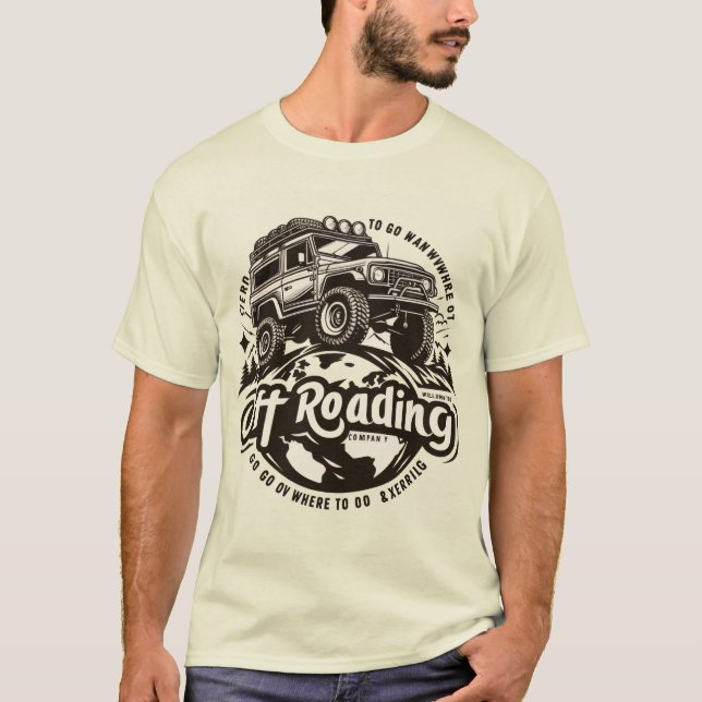 Camiseta t-shirt fora da estrada levantada em 2025 (Frente)
