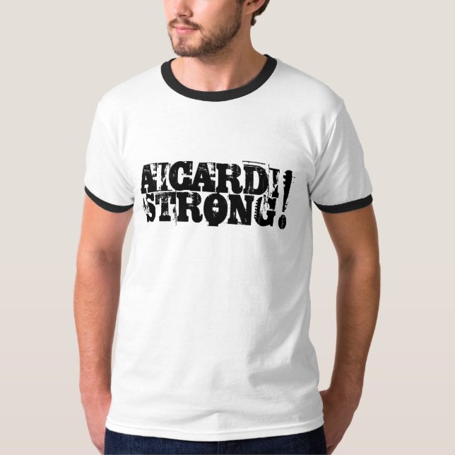Camiseta T-shirt forte da campainha dos homens de Aicardi! (Frente)