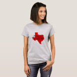 Camiseta T-shirt forte de Harvey Texas do furacão<br><div class="desc">Recuperação do furacão</div>