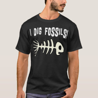 Camiseta T-shirt fósseis