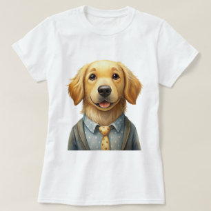 Camiseta T-Shirt Foto de Cachorro Personalizado - Vista a d