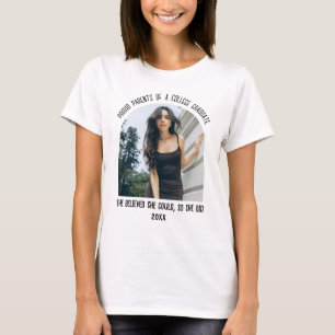 Camiseta T-Shirt Foto de Graduação Personalizada
