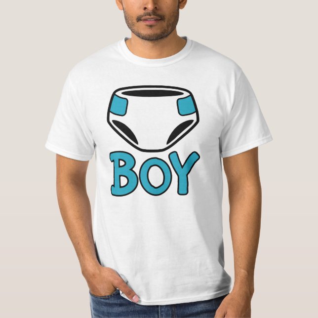 Camiseta T-Shirt fralda BOY (Frente)