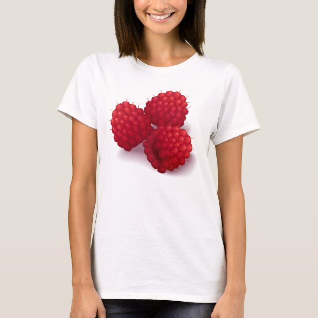 Camiseta T-Shirt Framboesa (Frente)