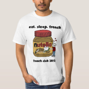 Camiseta T-shirt francês do clube