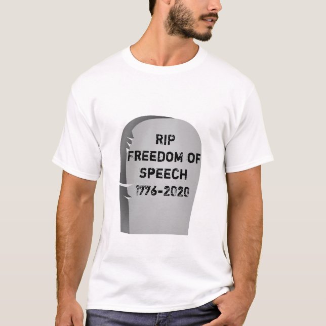 Camiseta T-shirt freedom of speech (Frente)
