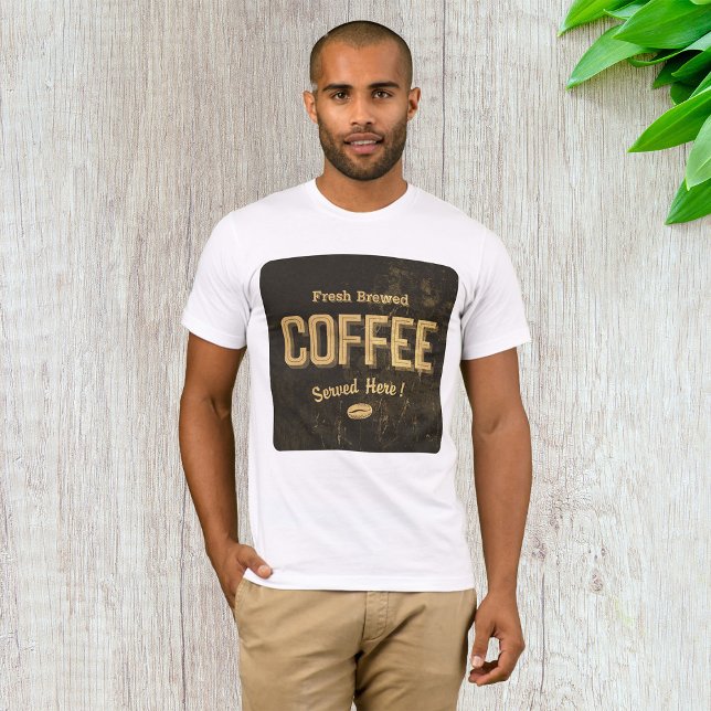 Camiseta T-Shirt Fresco De Café (Criador carregado)