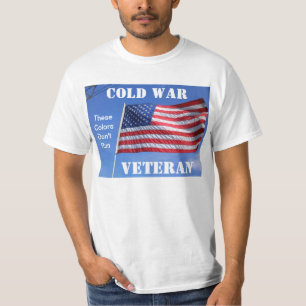 Camiseta T-shirt FRIO 041814 do VETERANO DE GUERRA