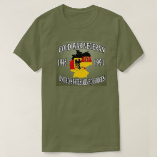 Camiseta t-shirt frio do veterano de guerra