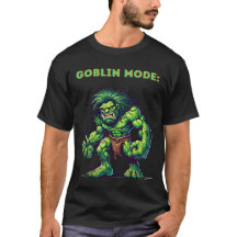 T-shirt frustrada do modo Goblin