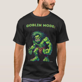 Camiseta T-shirt frustrada do modo Goblin