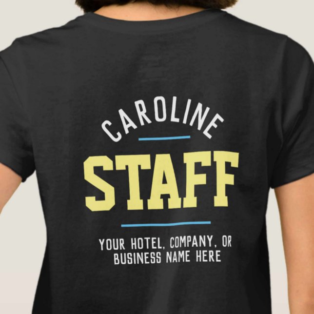 Camiseta T-Shirt Funcionarios de Hospitalidade Impresso em  (Criador carregado)