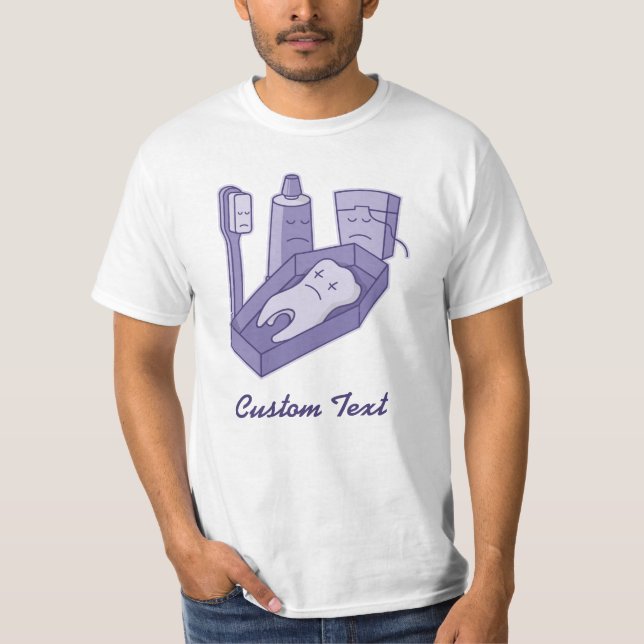 Camiseta T-Shirt Funeral dos dentes (Frente)